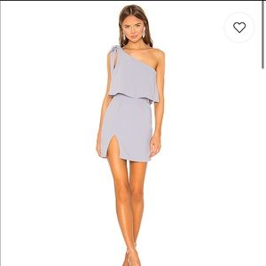 Super Down Jenna One Shoulder Dress from Revolve